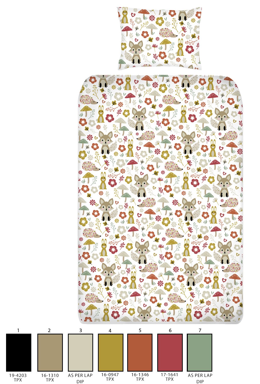KOLNICKS "Forest Fox" STUDENT BALE Double Bed - A Complete Bedding Solution - Image 5